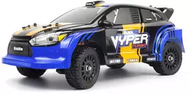 BLACKZON - „Vyper RX Turbo 1/16 4WD 2S“ bešepetėlinis variklis – mėlyna/oranžinė (540284)