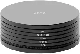 Objektyvo filtras - Urth 58 mm magnetinių kraštovaizdžio filtrų rinkinys „Plus+“ UV CPL ND64 ND1000 SGND8