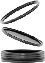 Fotoaparato objektyvo filtras - Urth 62 mm magnetinių kraštovaizdžio filtrų rinkinys Plus+ (UV, CPL, SGND8, ND64, ND1000)