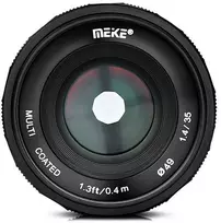 Fotoaparato objektyvas - Meike MK 35 mm F1.4 Nikon Z jungtis