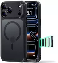 Dėklas Esr Classic Hybrid Magsafe iPhone 17 Pro Max / 18 Pro Max frosted juodas