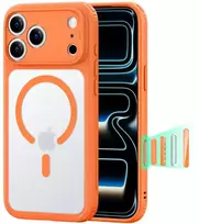 Dėklas Esr Classic Hybrid Magsafe iPhone 17 Pro Max / 18 Pro Max matinis oranžinis