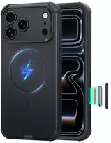 Dėklas ESR Cyber Tough MagSafe Case for iPhone 18 Pro Max / 17 Pro Max - Juodas