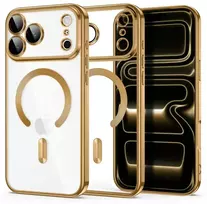 Dėklas TECH-PROTECT MAGFLEX MAGSAFE IPHONE 17 PRO MAX / 18 PRO MAX SHINY GOLD