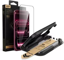 Grūdintas stiklas ESR ULTRAFIT ARMORITE PRO TEMPERED GLASS IPHONE 17 PRO / 18 PRO Juodas