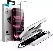 Grūdintas stiklas ESR ULTRAFIT CLASSIC TEMPERED GLASS 2-PACK IPHONE 17 PRO / 18 PRO Juodas
