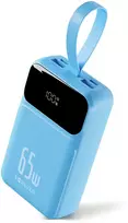 Forever išorinė baterija Vibe-TB65 PD QC 65W 20000 mAh žydra