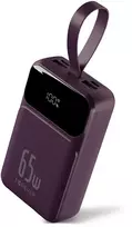Forever išorinė baterija Vibe-TB65 PD QC 65W 20000 mAh tamsiai vyšninė