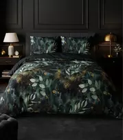 Riposo Premium Digital satino medvilnės patalynės komplektas SAGE 140x200 cm
