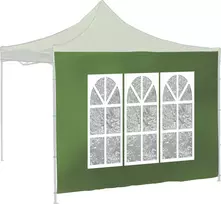 Cattara Šoninės sienelės pavėsinei WINDOW 2x3 m 420D žalios vandeniui atsparios