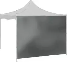Cattara Šoninės sienelės pavėsinei 2x3 m 210D pilkos vandeniui atsparios