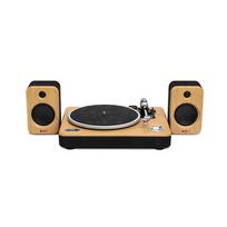 Marley Turntable With Speakers | Stir It Up Wireless 2+ | Bluetooth In/Out | EM-JT305-SB | 846885011775