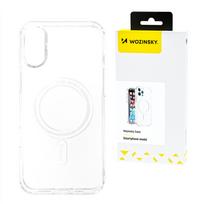 Wozinsky Samsung Galaxy S24 FE dėklas Ultra Clear MagSafe, skaidrus