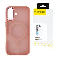 Wozinsky Fashion Case dėklas Samsung Galaxy S24 FE su MagSafe, rožinis