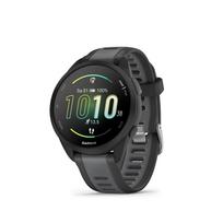 Garmin Forerunner 165, juodas – bėgimo laikrodis su AMOLED ekranu