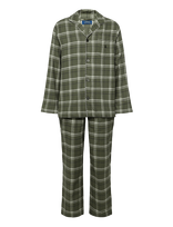 Polo Ralph Lauren - Plaid Flannel Sleep Set - Pižama - Chaki spalva