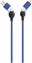 Kabel USB 2GO USB-A - USB-C 1.2 m Blue (797368) | 797368 | 4010425973687