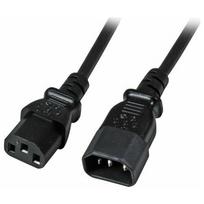 Kabel zasilający EFB EFB Kaltgeräteverl. C14 180°-C13 180°,sw,5.0m,3x1.00mm | EK503.5 | 4049759053048