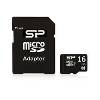 Silicon Power  | 16GB | MicroSDHC | Flash memory class 10 | SD adapter | SP016GBSTH010V10SP | 4712702618815