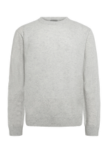 Lindbergh Black - 1927: Wool Cashmere Blend Knit - Apvalios apykaklės megztinis - Balta