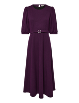 Jumperfabriken - Clemence Dress - Iki kelių ir midi suknelės - Violetinė