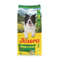 Josera Salmon + Potato A/S begrūdis sausas pašaras šunims su lašiša ir bulvėmis, 12,5 kg