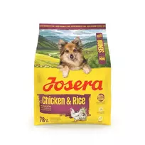 Josera Mini Senior Chicken and Rice sausas pašaras mažų veislių šunims su paukštiena, 900 g