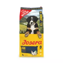Josera Kids sausas pašaras jauniems šunims su paukštiena, 12,5+2,5kg AKCIJA