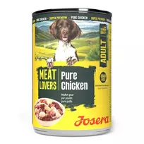 Josera Meat Lovers Pure Chicken konservuotas pašaras šunims su vištiena, 400 g