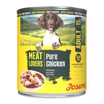 Josera Meat Lovers Pure Chicken konservuotas pašaras šunims su vištiena, 800 g