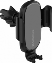 ColorWay | Air Vent Car Wireless Charger, 15W | CW-CHAW038Q-BK | 360° swivel to adjust to desired angle; Mounting in the air duct deflector of the car; Screen diagonal from 4" to 6.5" (from 7.3 cm to 9.5 cm wide) CW-CHAW038Q-BK | 4823108620927