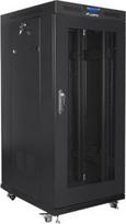 Lanberg | Rack cabinet 19" free-standing 22U/800x800 (flat pack) with mesh door, LCD | FF01-8822-23BL | Black FF01-8822-23BL | 5901969433913