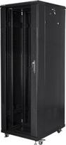 Lanberg | Rack cabinet 19" free-standing 37U/600x800 (flat pack) | FF01-6837-12B | Black FF01-6837-12B | 5901969414974