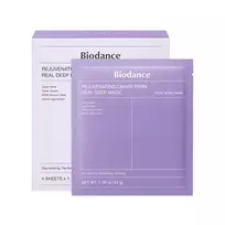 Biodance Rejuvenating Caviar PDRN Real Deep Mask regeneruojanti veido kaukė, 34 g - 4