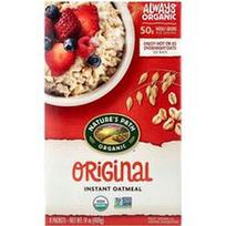 Nature's Path, Organiniai greitai paruošiami avižiniai dribsniai, originalūs, 8 pakeliai, 400 g