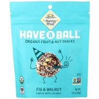 Sunny Fruit, „Have A Ball™“ ekologiški vaisių ir riešutų užkandžiai su figomis ir graikiniais riešutais, 126 g