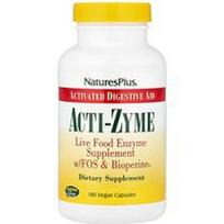 NaturesPlus, Acti-Zyme, 180 veganiškų kapsulių