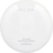 Missha, Airy Pod presuota pudra, permatoma, 0.17 oz (5 g)