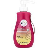 Veet, Gelinis kreminis plaukų šalinimo priemonė, jautriai odai, gaivus alavijo ir žibuoklių žiedų kvapas, 400 ml