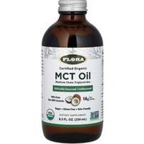 Flora, Sertifikuotas ekologiškas MCT aliejus, 250 ml