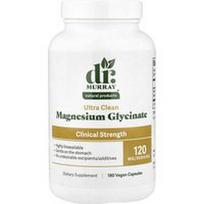 Dr. Murray's, Magnio glicinatas, 120 mg, 180 veganiškų kapsulių