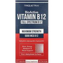 Triquetra Health, Bioaktyvus vitaminas B12, 60 kapsulių
