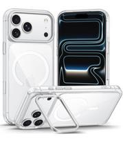 Skaidrus dėklas Apple iPhone 17 Pro / 18 Pro telefonui "Tech-Protect MagStand Magsafe CC"