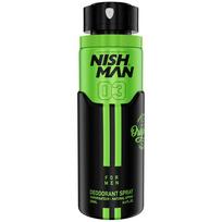 Nishman 03 Deodorant Spray - purškiamasis dezodorantas vyrams, 200 ml