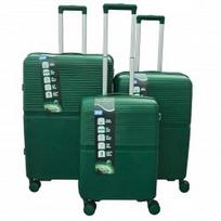 Didelis plastikinis lagaminas Gravitt GR088 D Žalias (DK Green)