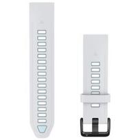 GARMIN QuickFit Band 20mm, Whitestone / Ice Blue Silicone priedas 010-14506-00