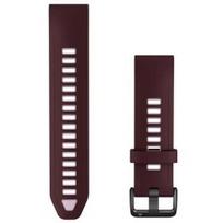 GARMIN QuickFit Band 20mm, Dark Cherry / Dust Rose Silicone priedas 010-14506-02