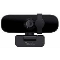 Trust Tanor 25548 internetinė kamera, Full HD 1080p, 30fps, CMOS, USB, 65°, 1.5m, juoda, įmontuotas mikrofonas