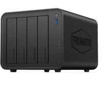 TERRAMASTER F4-425 NAS serveris, Intel N5095, 4GB DDR4, 4 vietos, 2.5GbE, 120 TB, TOS 6