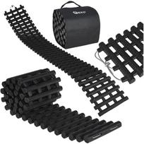 Geko G73340 automobilio vilkimo takelis, 150cm, 22cm, TPR, segmentuotas, plieninis trosas, susukamas, su dėklu